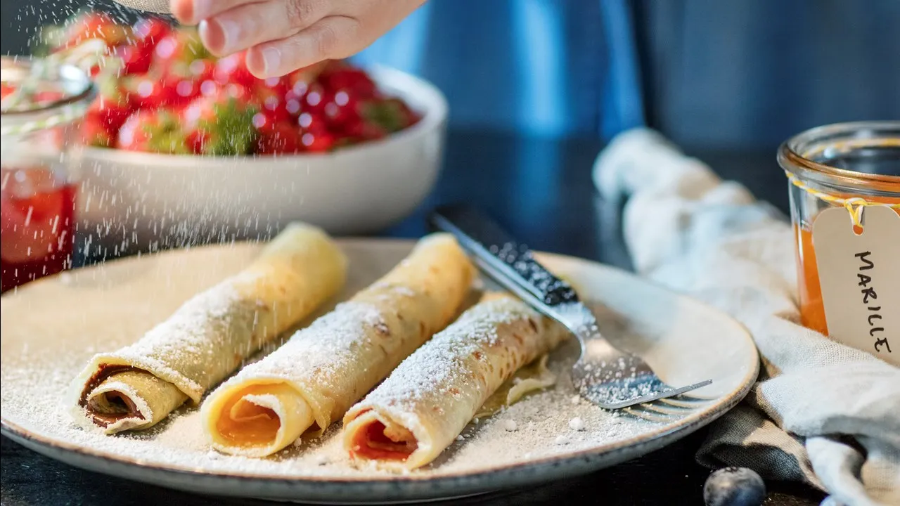 Zdjęcie Einfaches Rezept für Palatschinken mit köstlichen Füllungen