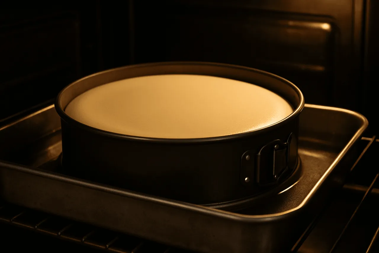 Zdjęcie Jak długo piec sernik bez spodu, aby był idealnie puszysty?