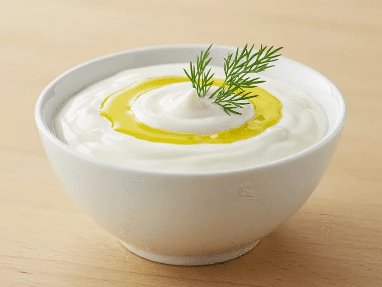 Zdjęcie Jak zrobić sos z jogurtu naturalnego do mięsa, który zachwyci smakiem