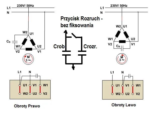 Zdjęcie Jak wybrać kondensator do silnika 3 fazowego na 230V bez błędów