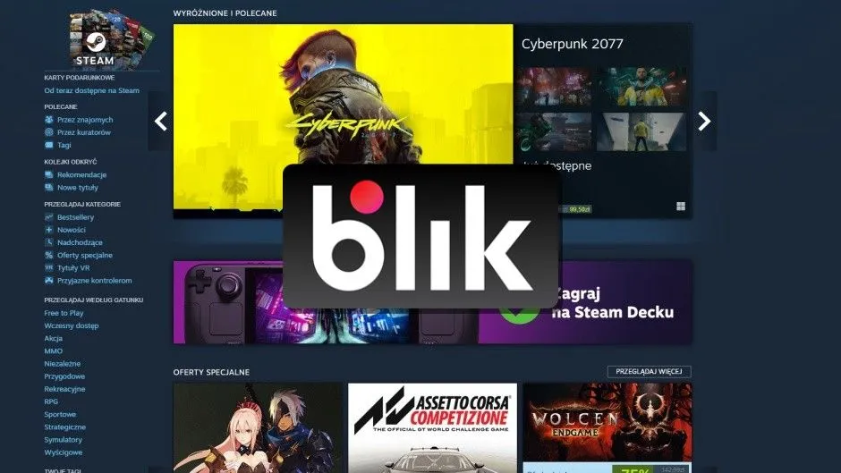 Zdjęcie Czy da się płacić blikiem na Steam? Odkryj łatwe metody płatności