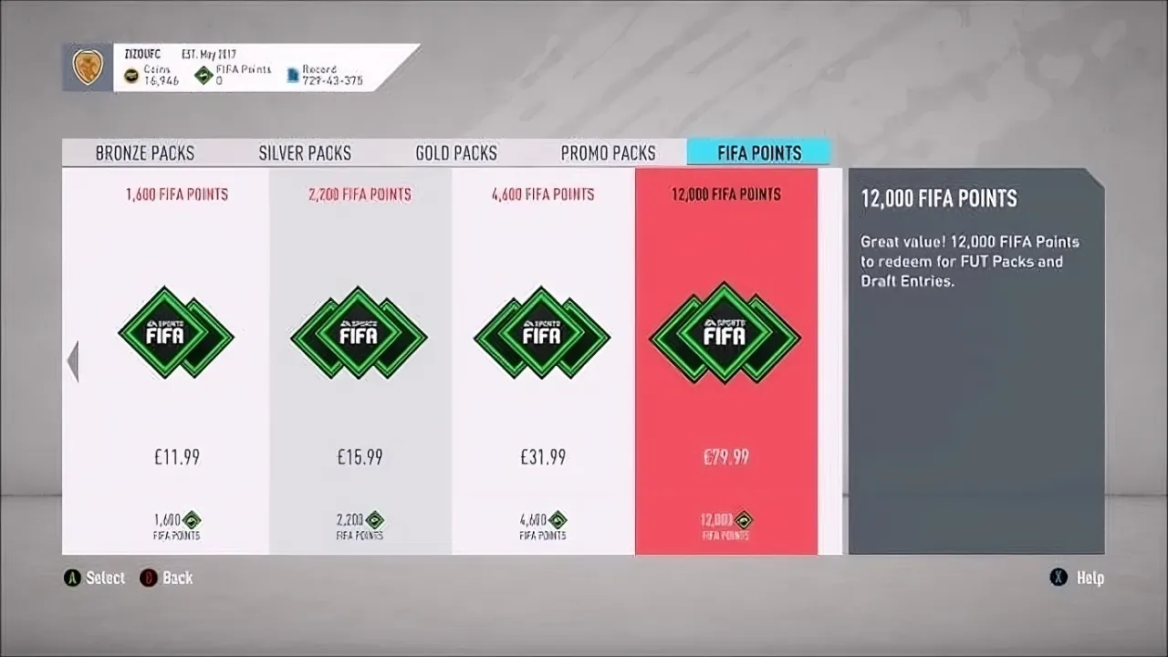 Zdjęcie Prawdziwe ceny FIFA Points. Ile naprawdę zapłacisz za wirtualną walutę?