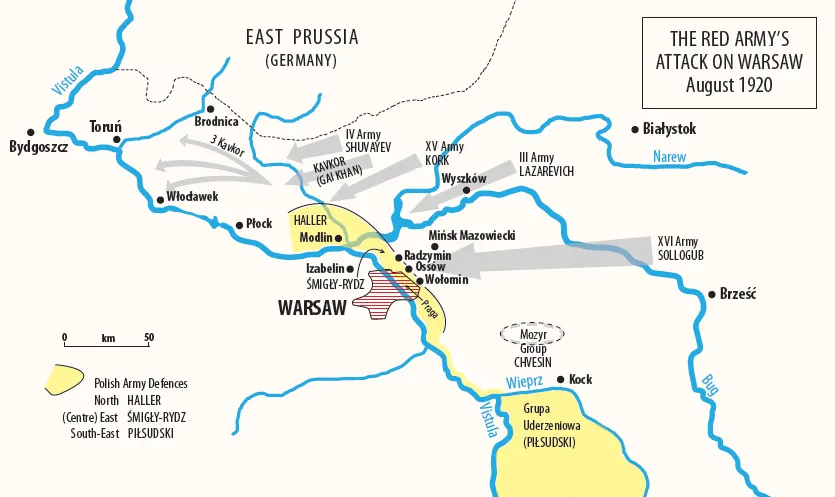 Zdjęcie Gdzie tak naprawdę był Piłsudski podczas bitwy warszawskiej - fakty i mity