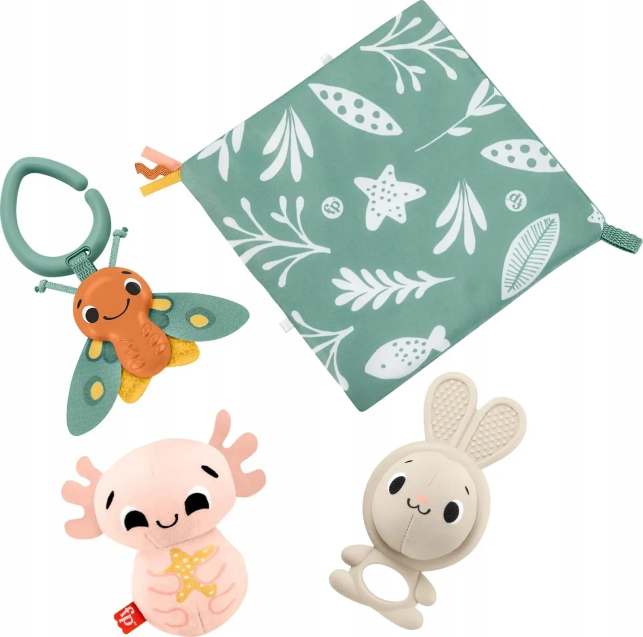 Zdjęcie Klocki sensoryczne Fisher-Price: rozwój zmysłów i zabawa dla maluchów