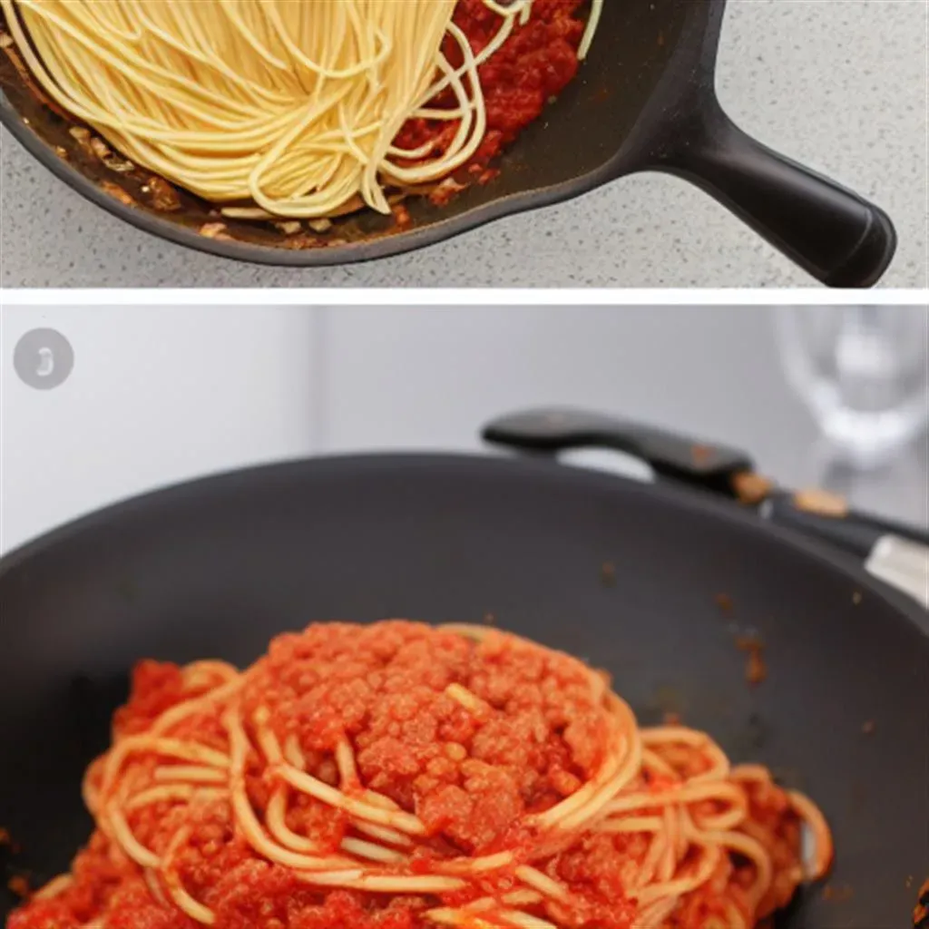 Zdjęcie Jak zrobić spaghetti z gotowym sosem w 15 minut bez wysiłku