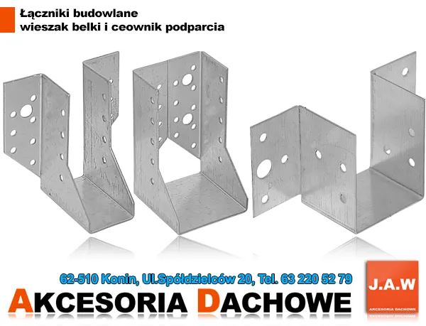 Zdjęcie Łączniki do krokwi: rodzaje i zastosowanie w konstrukcjach dachowych