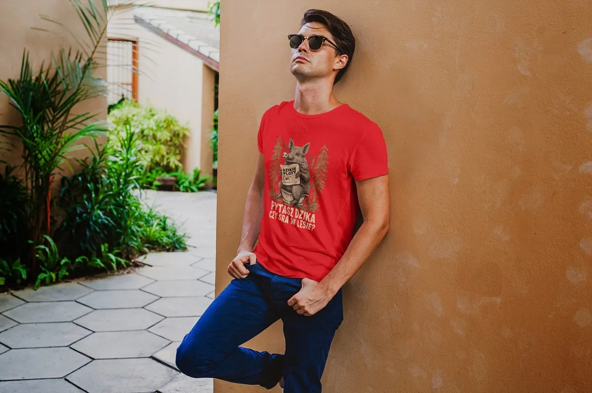 Zdjęcie "Pytasz dzika, czy sra w lesie?" Synonimy i powiedzenia