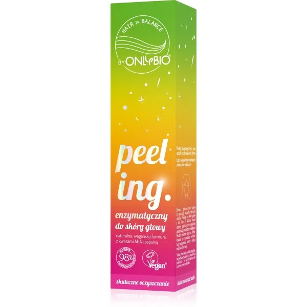 Zdjęcie Peeling OnlyBio: Kiedy stosować przed czy po myciu włosów?