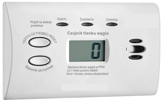 Zdjęcie Na co reaguje czujnik czadu i jak może uratować Twoje życie