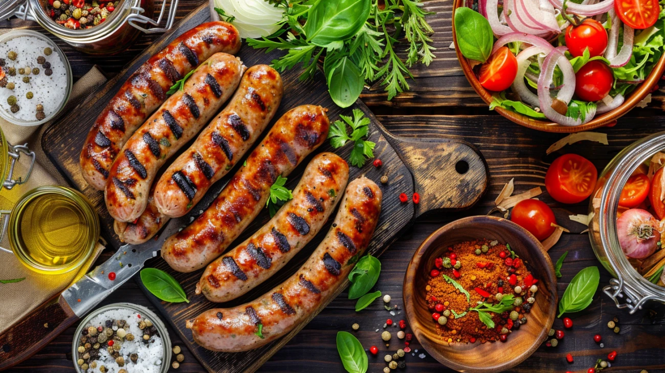 Zdjęcie Grill kiełbasa: jak przyprawić i przygotować idealną potrawę na grillu