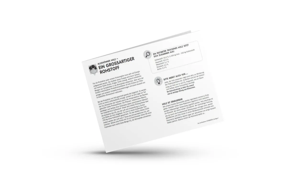 Zdjęcie Rohstoff Holz Unterricht: Nachhaltige Materialien für spannende Lerneinheiten