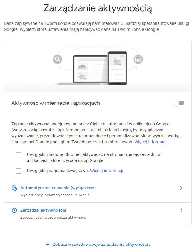 Zdjęcie Jak włączyć aktywność w internecie i aplikacjach – proste kroki i porady