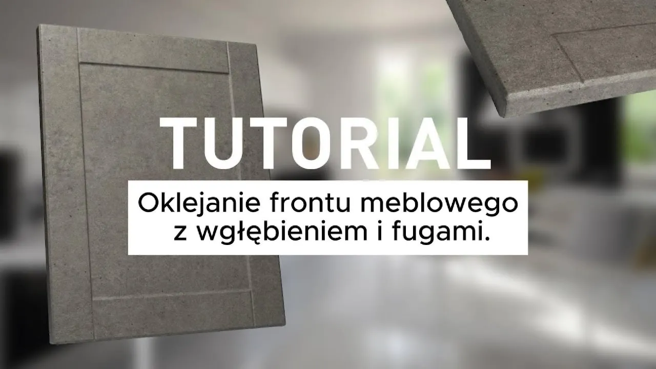 Zdjęcie Jak okleić meble kuchenne z rowkami, aby uniknąć pęcherzyków powietrza