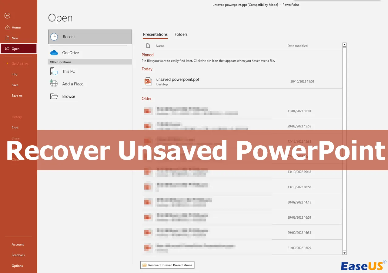 Zdjęcie Jak odzyskać usuniętą prezentację PowerPoint i uniknąć utraty danych