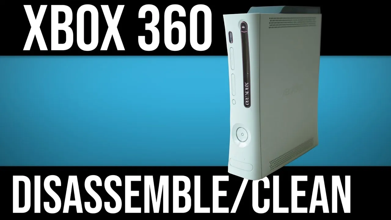 Zdjęcie Jak rozebrać xbox 360 krok po kroku, aby uniknąć uszkodzeń