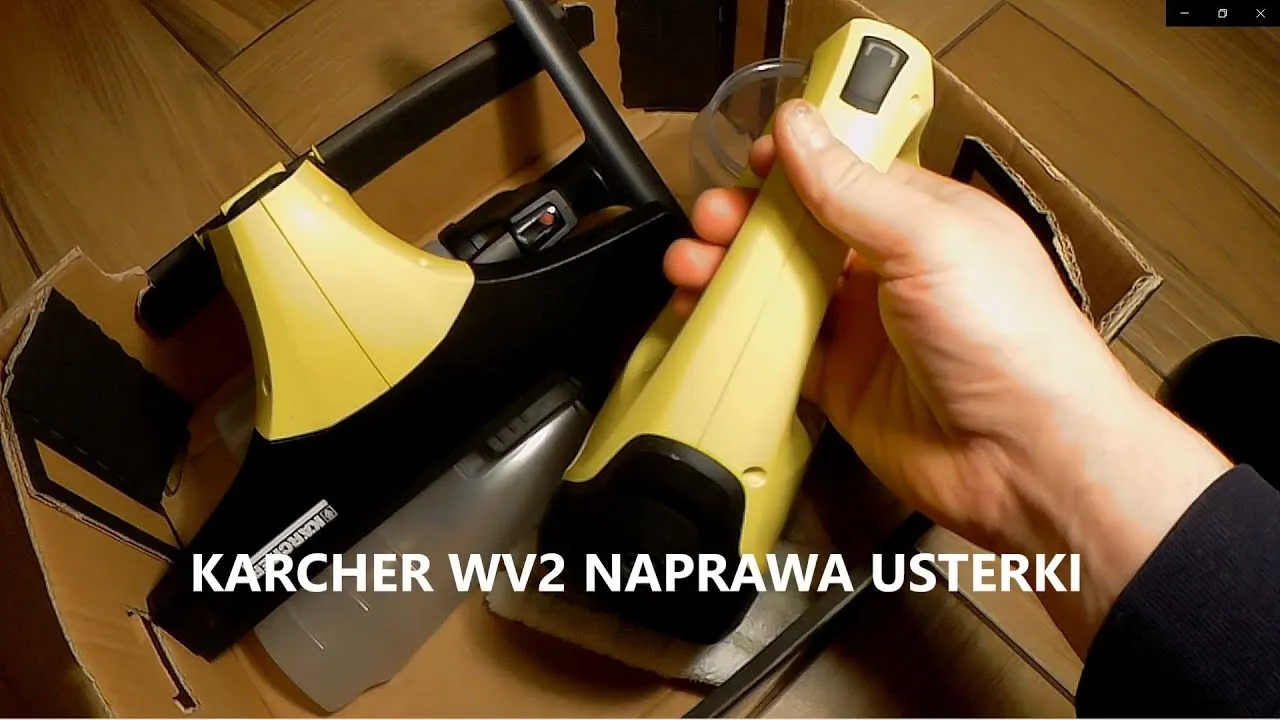 Zdjęcie Jak rozebrać myjkę do okien Karcher i uniknąć problemów z naprawą