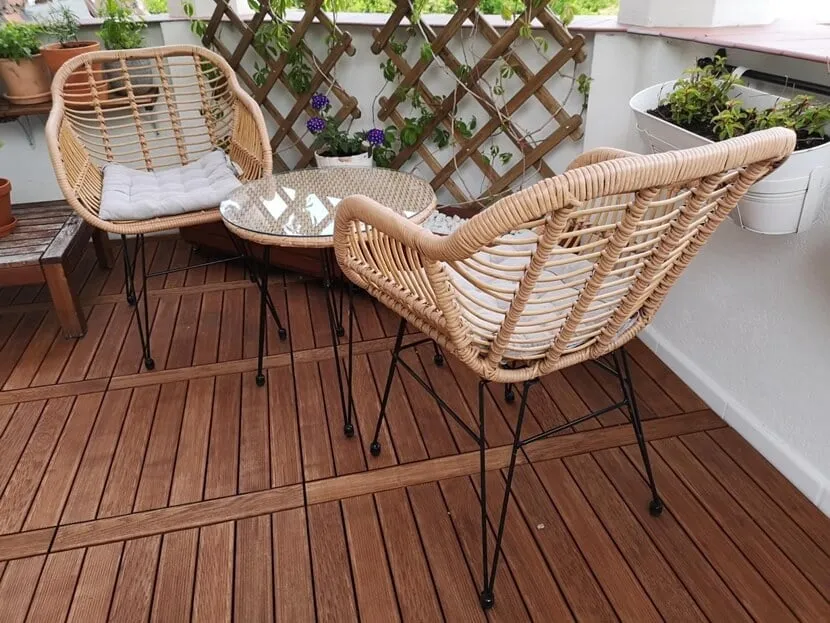 Zdjęcie Co na taras i balkon: 15 inspirujących pomysłów na aranżację