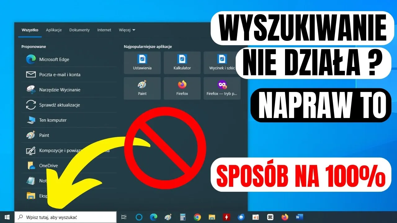 Zdjęcie Dlaczego pasek zadań nie działa? Poznaj skuteczne rozwiązania problemu.