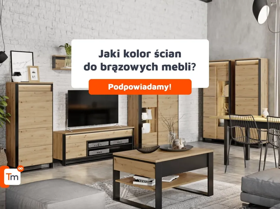 Zdjęcie Jaki kolor ścian do brązowych mebli, aby uniknąć błędów w aranżacji?