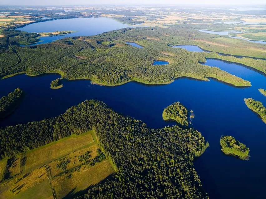 Zdjęcie Jezioro Białe warmińsko mazurskie - piękne miejsce na wypoczynek i relaks