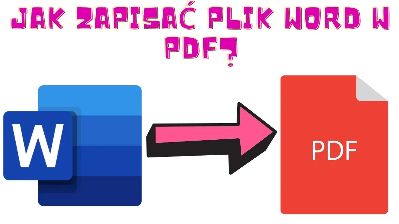 Zdjęcie Jak zamienić plik Word na PDF bez utraty formatu i z łatwością
