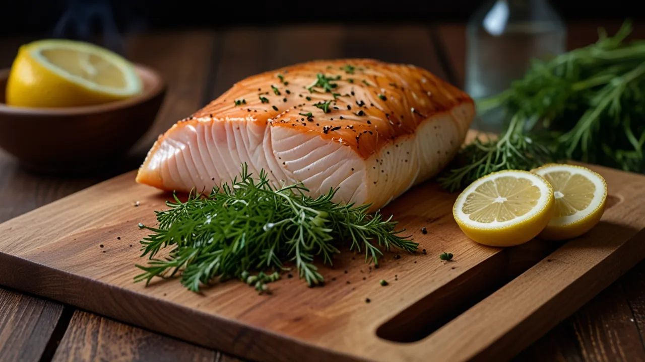 Zdjęcie Halibut wędzony: Jak przygotować i podawać wędzoną rybę w prosty sposób