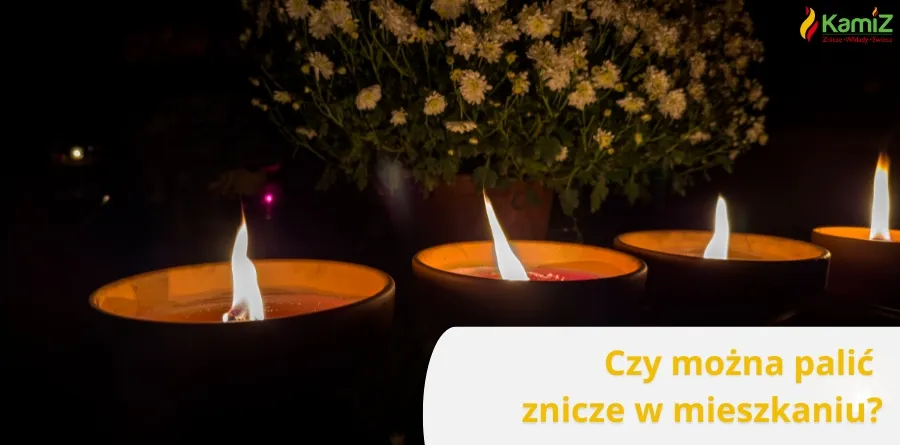 Zdjęcie Czy można palić znicze w domu? Bezpieczeństwo, zdrowie i przesądy
