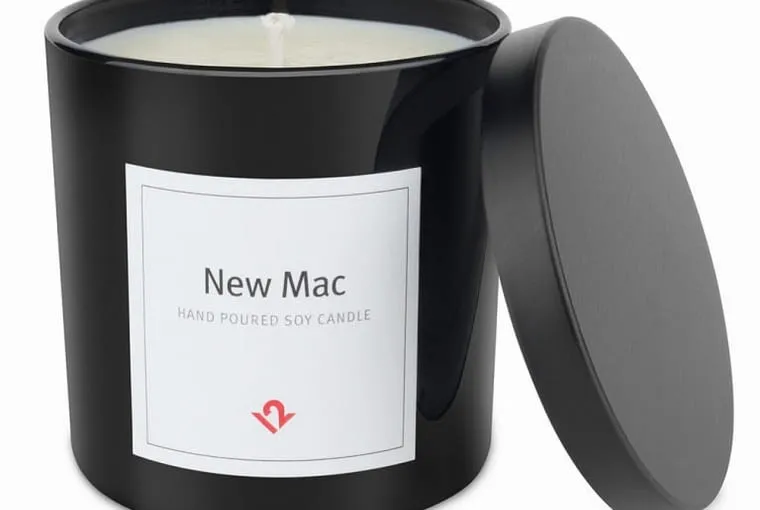 Zdjęcie Świeczka o zapachu nowego maca – poczuj magię Apple w swoim domu