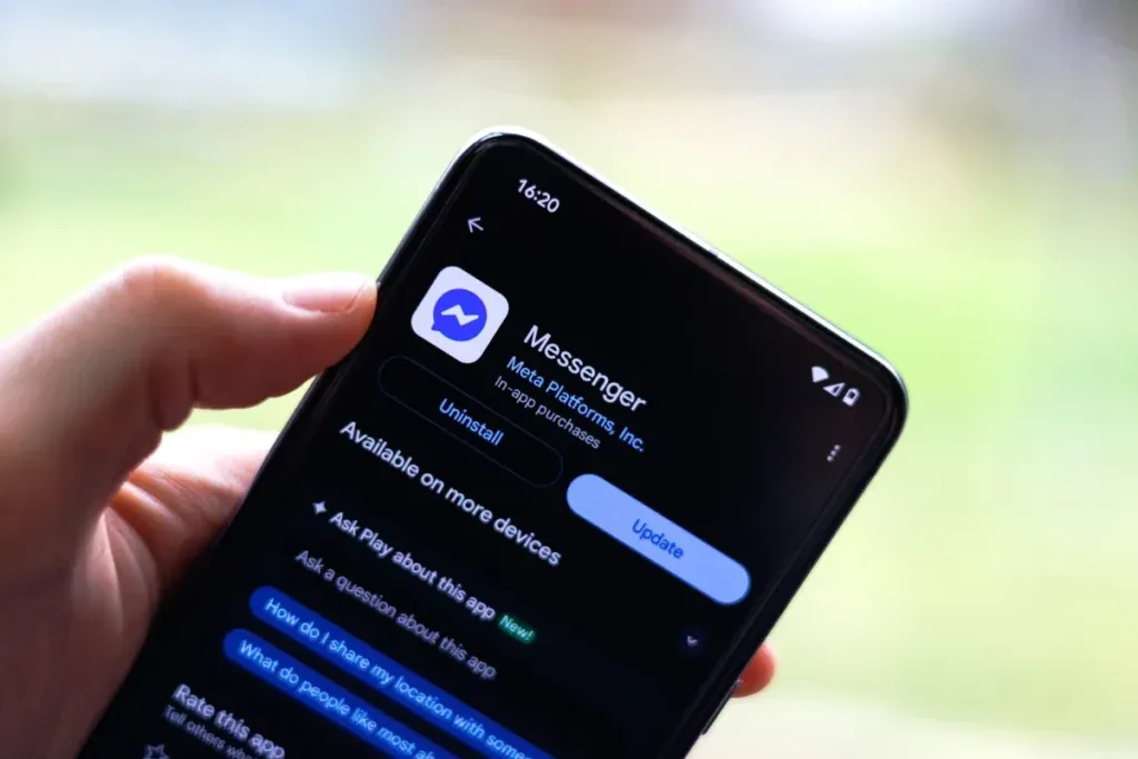 Zdjęcie Jak zaktualizować Messengera na telefonie i komputerze bez problemów