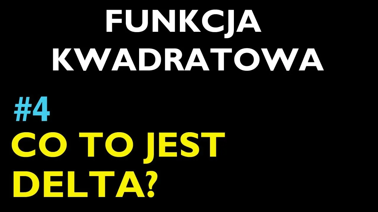 Zdjęcie Czym jest delta w matematyce? Zrozumienie jej znaczenia i zastosowań