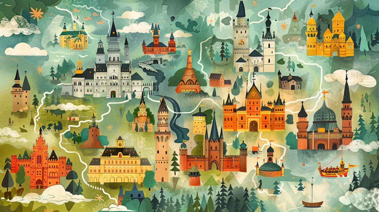 Zdjęcie Zamki i Pałace w Polsce: Interaktywna Mapa 20 Historycznych Perełek