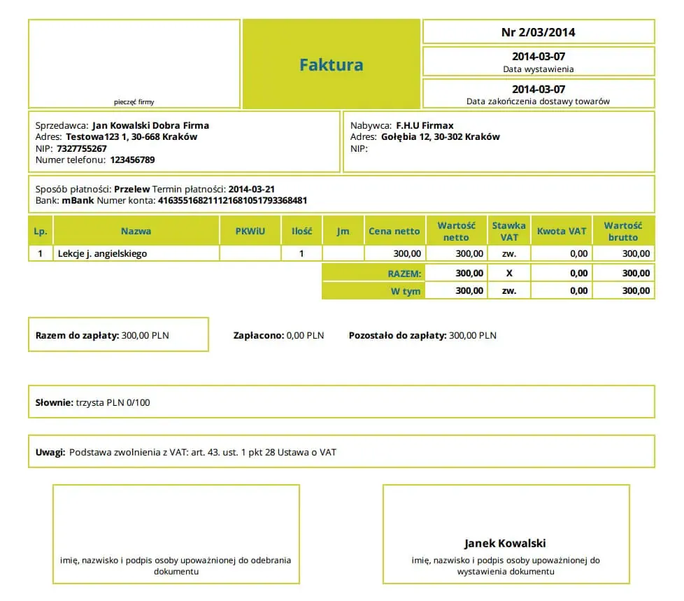 Zdjęcie Czy OSP może wystawiać rachunki i faktury? Wyjaśniamy!