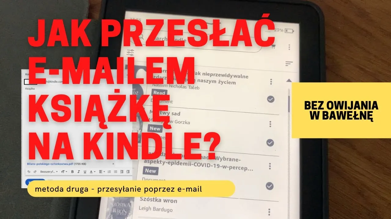 Zdjęcie Jak łatwo przesłać książkę na Kindle – proste kroki i sprawdzone metody