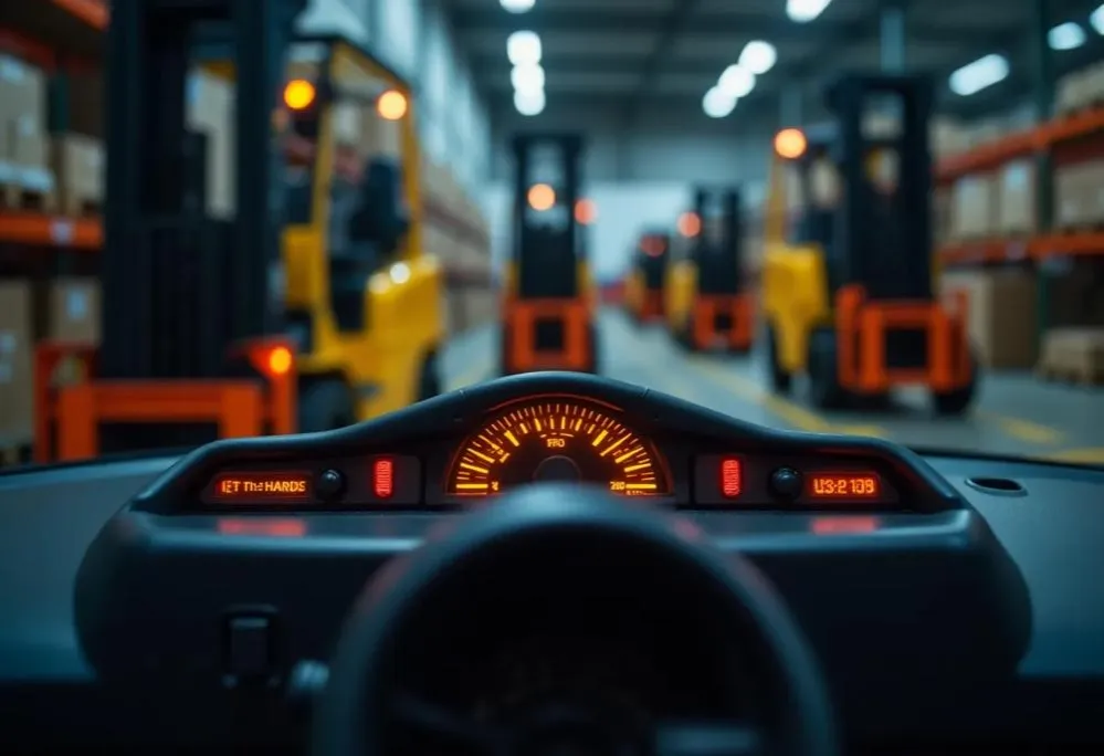 Zdjęcie Kontrolki w wózku widłowym Toyota: Znaczenie i interpretacja