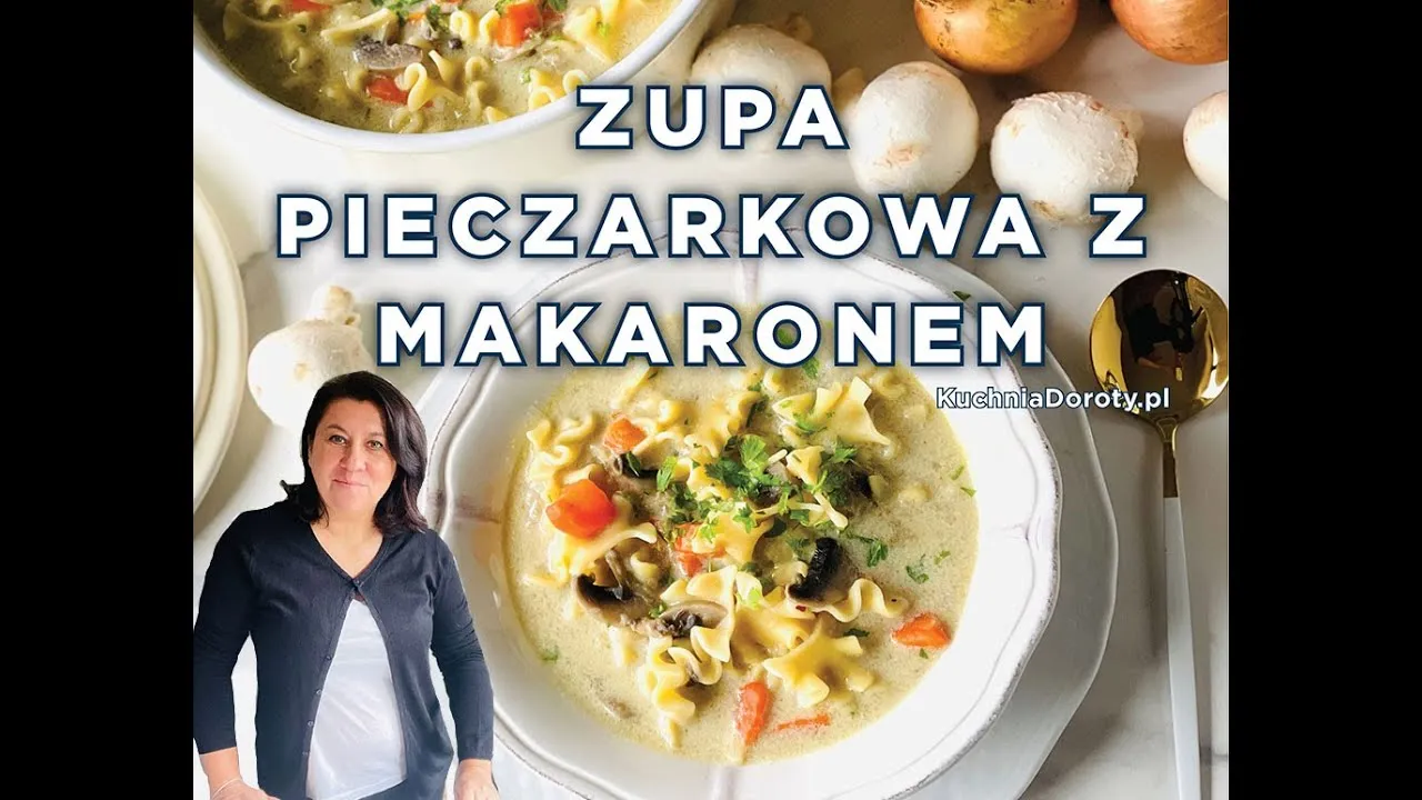 Zdjęcie Jak zrobić zupę pieczarkową z makaronem - prosty przepis na smaczne danie