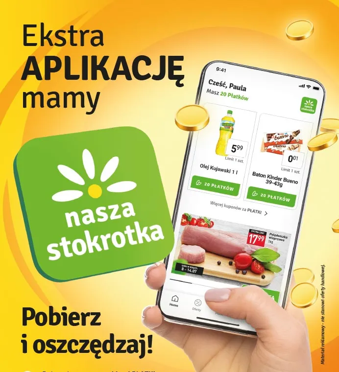 Zdjęcie Jak pobrać aplikację Nasza Stokrotka i korzystać z jej funkcji?