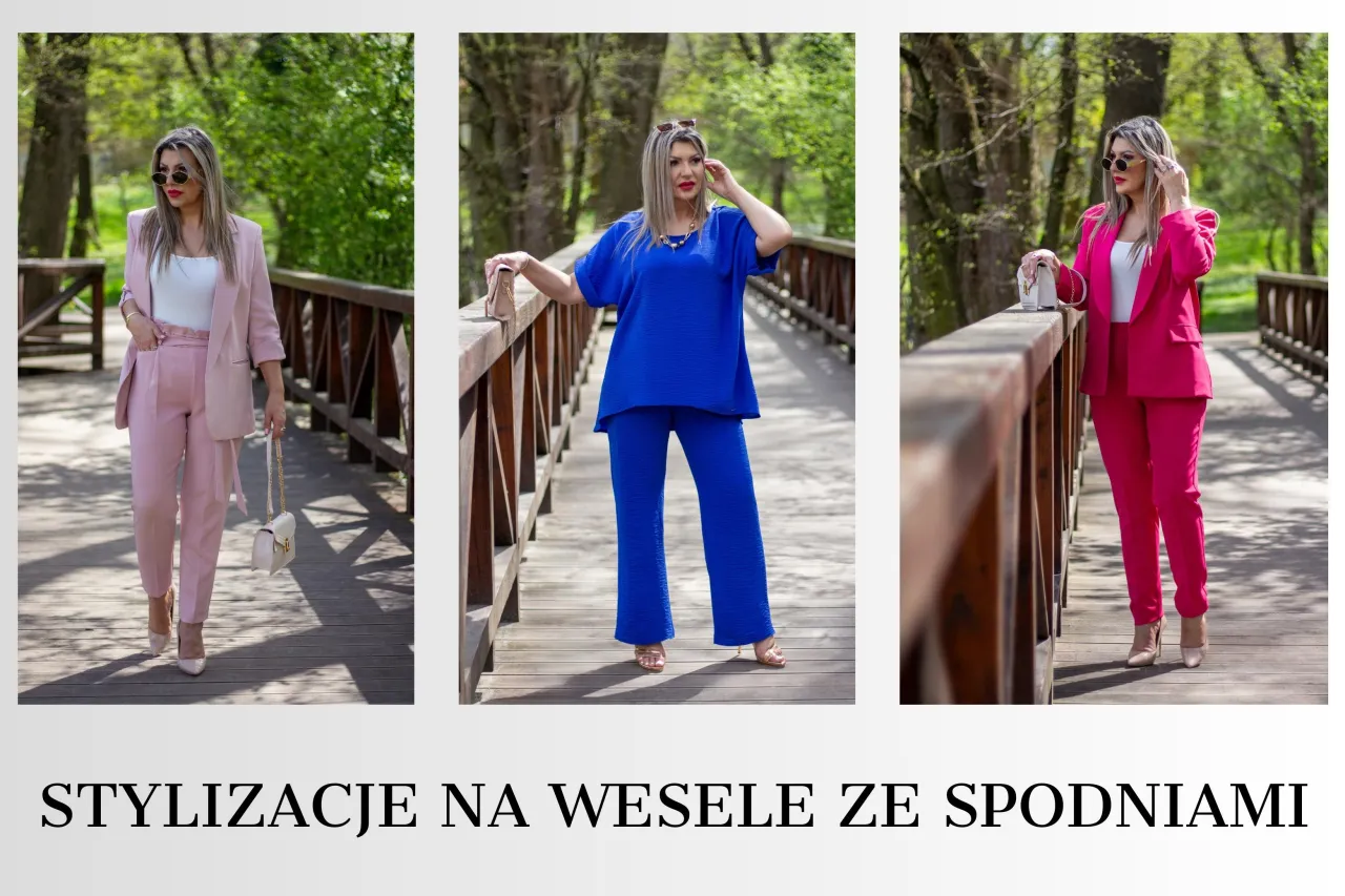 Zdjęcie Stylizacja ze spodniami na wesele: uniknij modowych faux pas