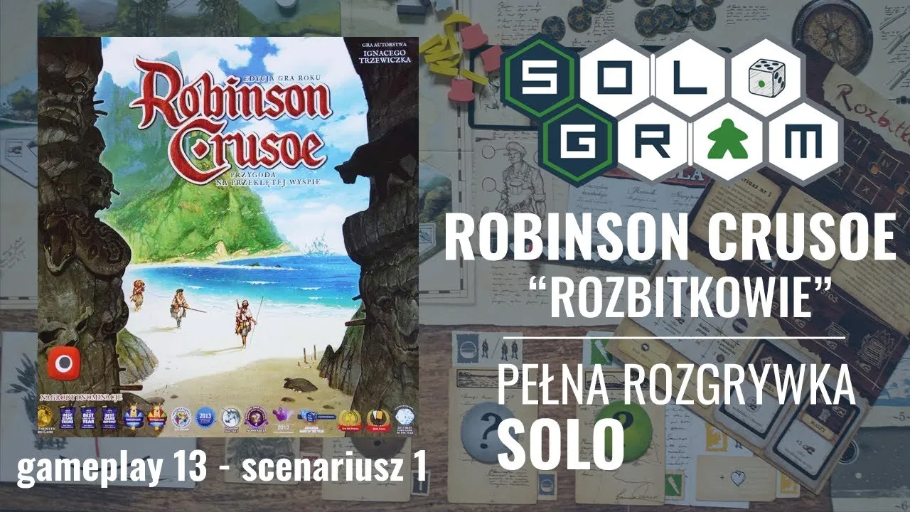 Zdjęcie Instrukcja do gry planszowej Robinson Crusoe – uniknij najczęstszych błędów