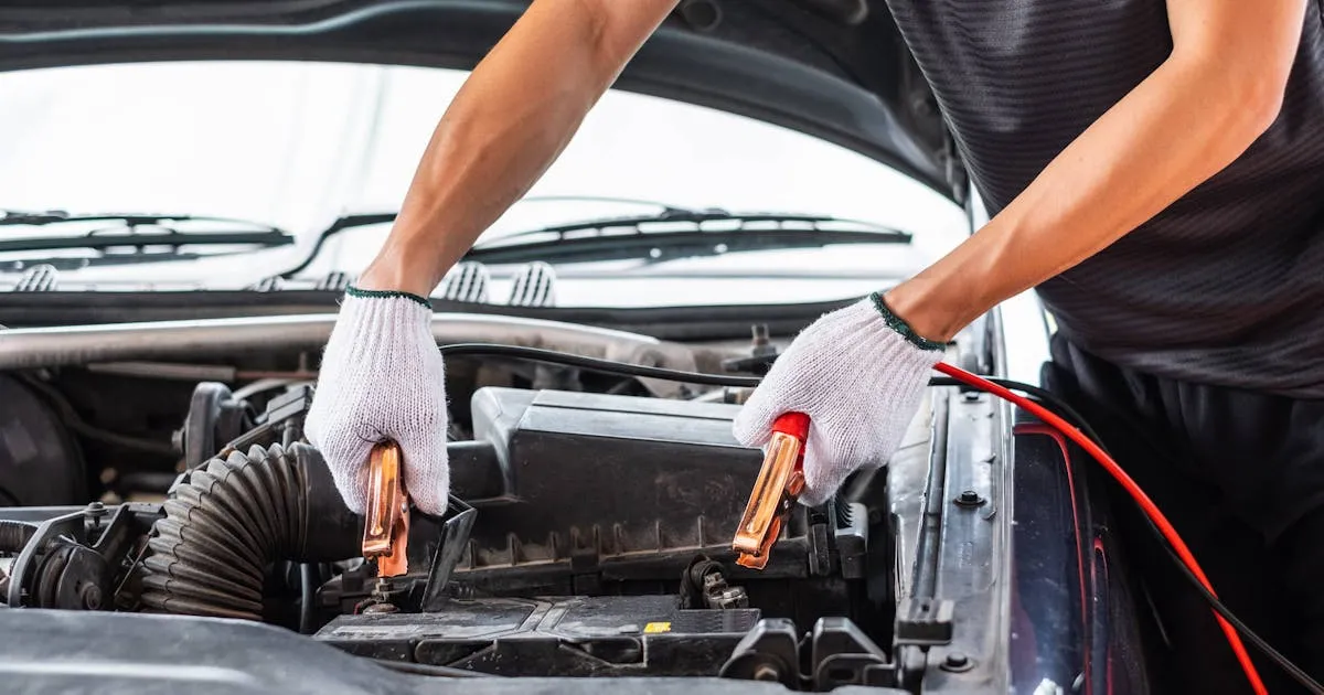 Zdjęcie Gdzie podłączyć prostownik BMW E60, aby uniknąć problemów z akumulatorem