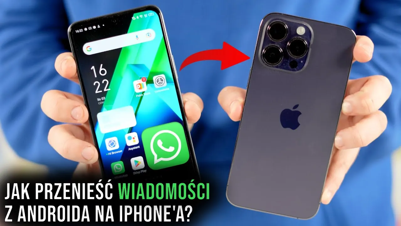 Zdjęcie Jak przenieść historię WhatsApp z Androida na iPhone bez problemów