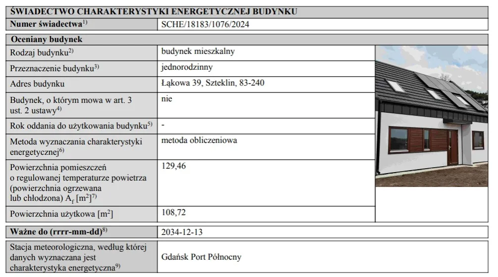 Zdjęcie Co to jest świadectwo energetyczne budynku i dlaczego jest ważne?