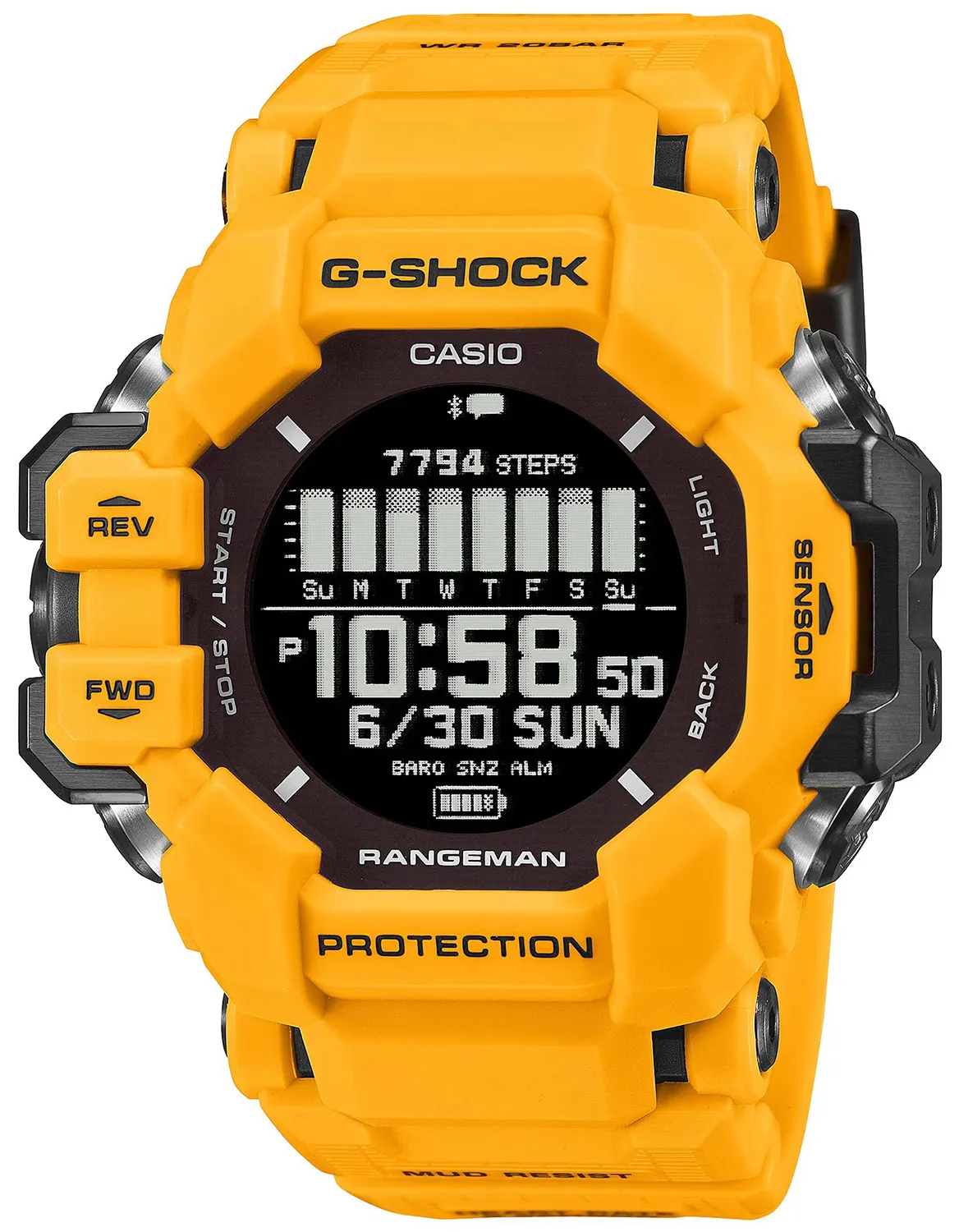 Zdjęcie Zegarek męski G-SHOCK Rangeman GPS Bluetooth Solar - poznaj jego zalety