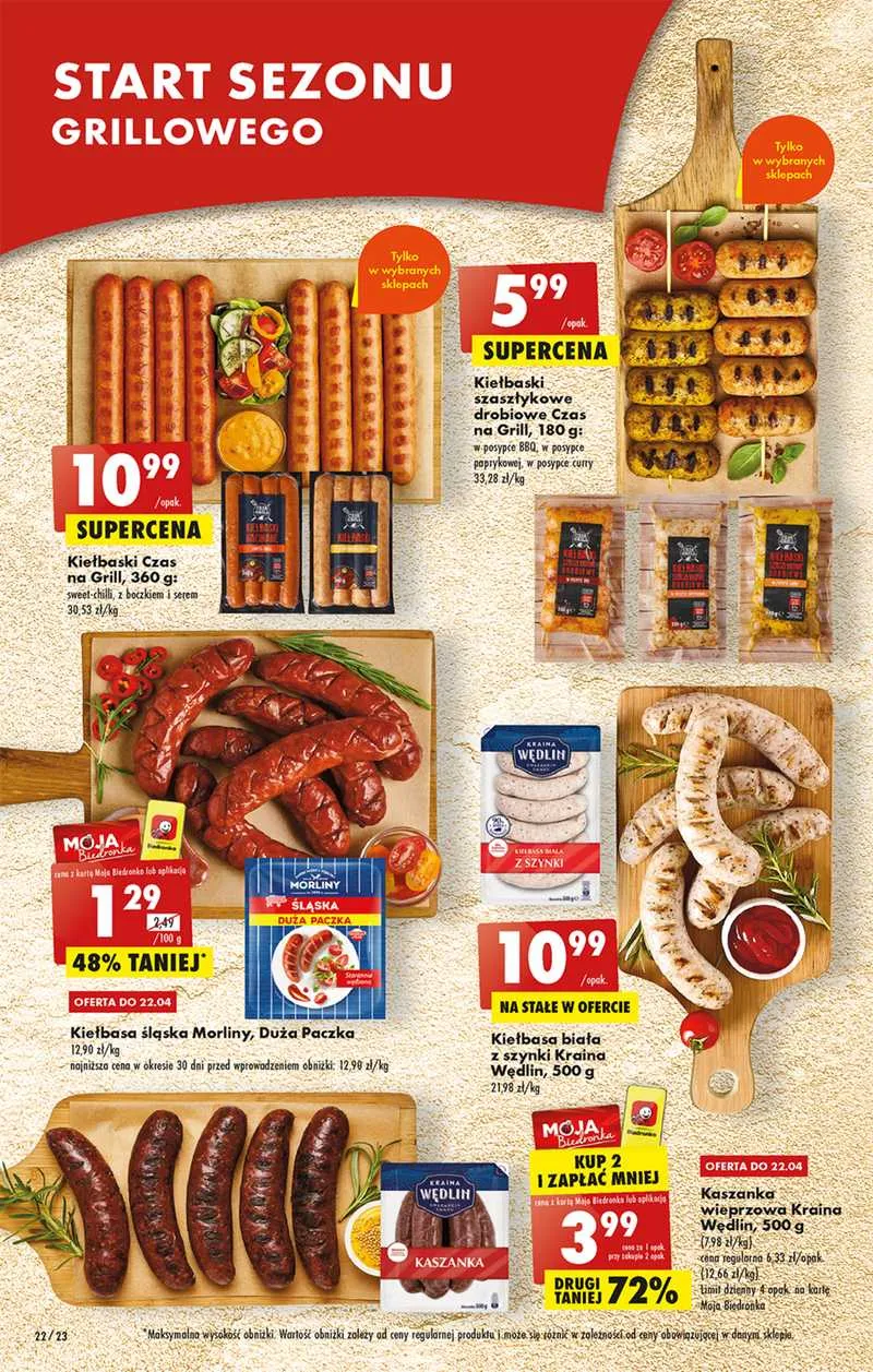 Zdjęcie Biedronka na grilla: najlepsze promocje i produkty na letnie grillowanie