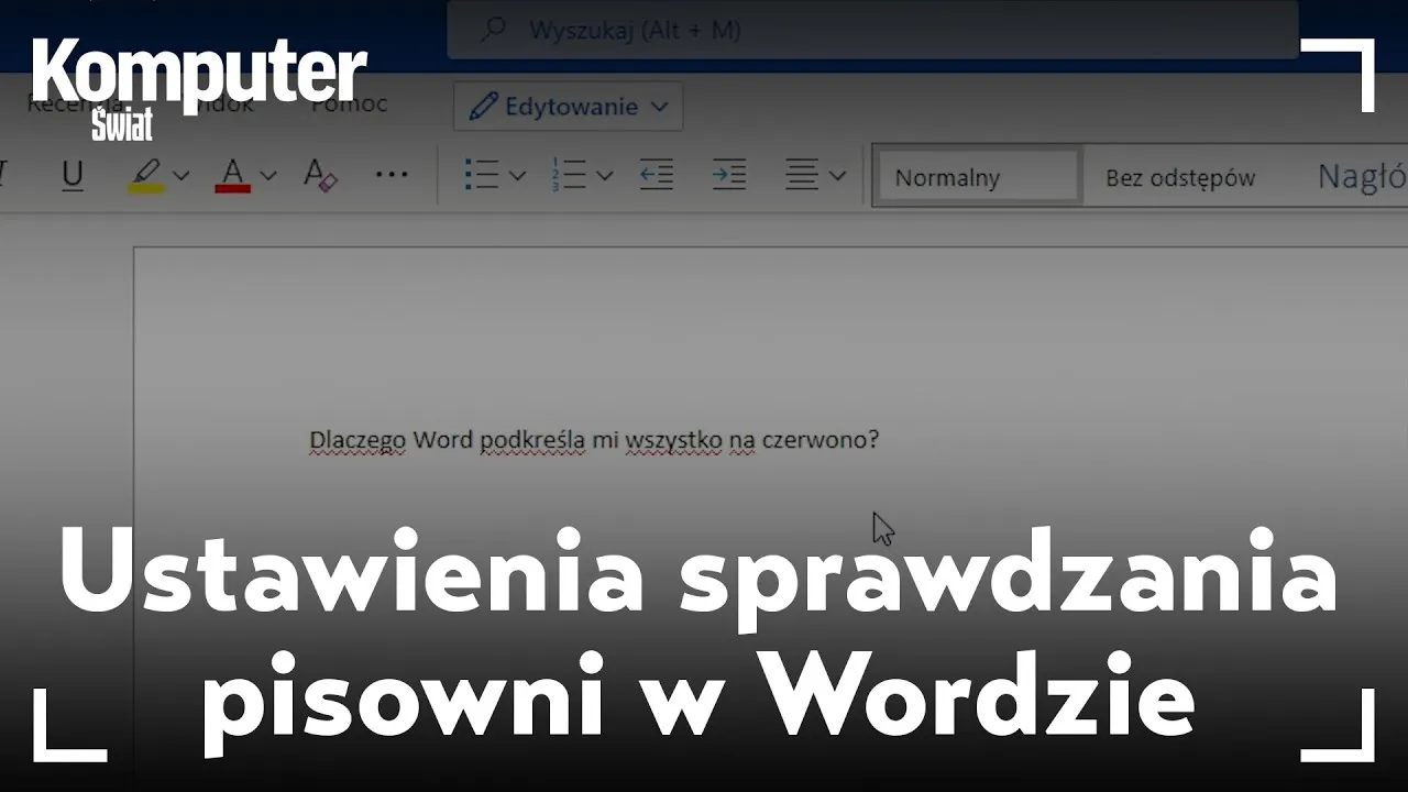 Zdjęcie Jak usunąć podkreślenia w Wordzie i uniknąć frustracji z błędami
