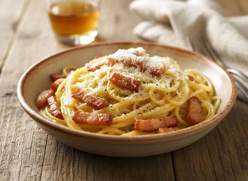 Zdjęcie Prawdziwa Carbonara bez śmietany: Autentyczny przepis i sekrety