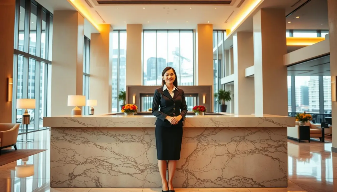 Zdjęcie Ile zarabia recepcjonistka w hotelu? Fakty, które zaskoczą każdego