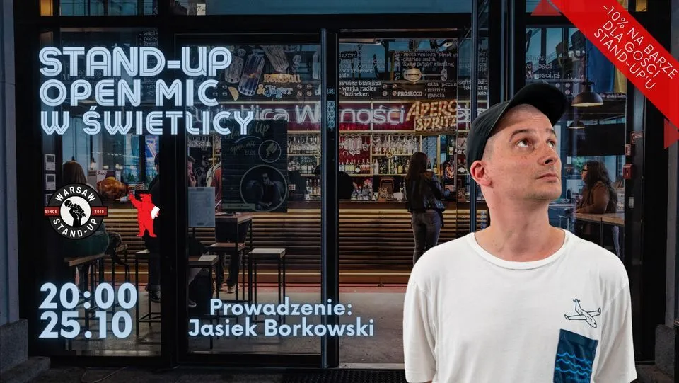 Zdjęcie Borkowski stand up: Odkryj emocjonalny świat komedii bez granic