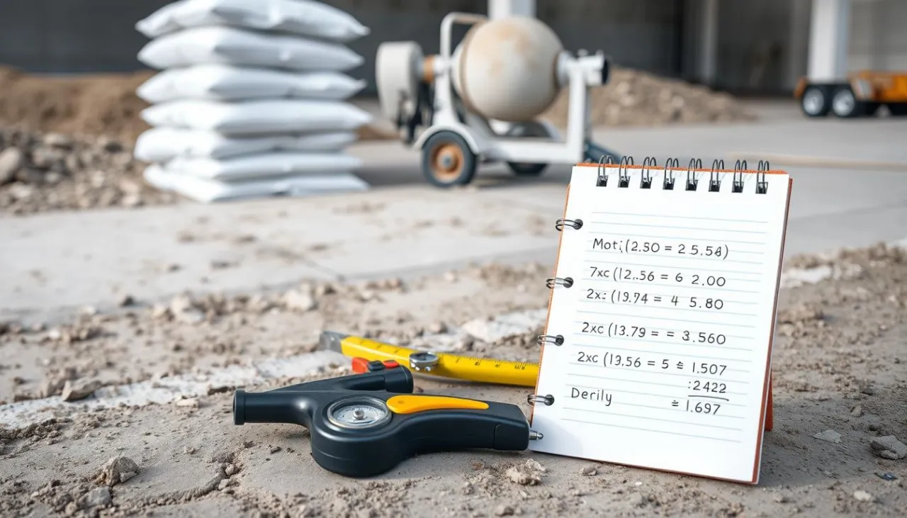 Zdjęcie Ile cementu na m3 betonu B20? Oblicz dokładnie i zaoszczędź