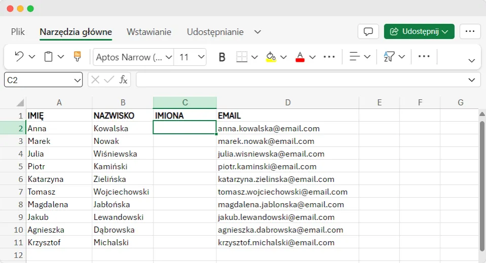 Zdjęcie Jak połączyć komórki w Excelu bez utraty danych - sprawdź metody