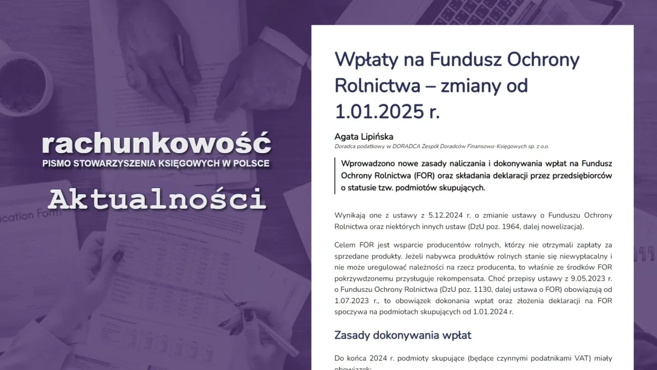 Zdjęcie Fundusz ochrony rolnictwa od kiedy? Kluczowe daty i zmiany dla rolników